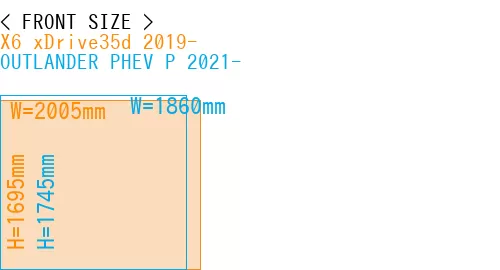 #X6 xDrive35d 2019- + OUTLANDER PHEV P 2021-